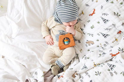 Arizona State Wooden Baby Rattle™ - Norani Baby