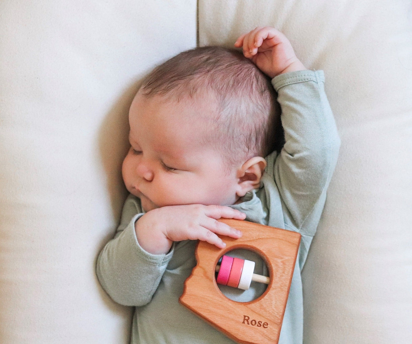 Arizona State Wooden Baby Rattle™ - Norani Baby