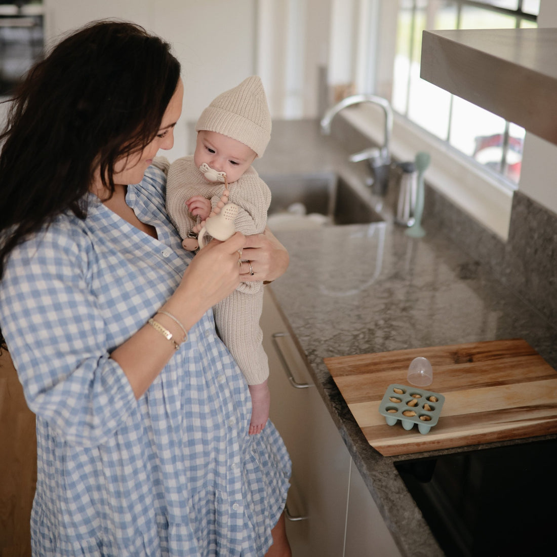 Silicone Pacifier Clip | Hera - Norani Baby