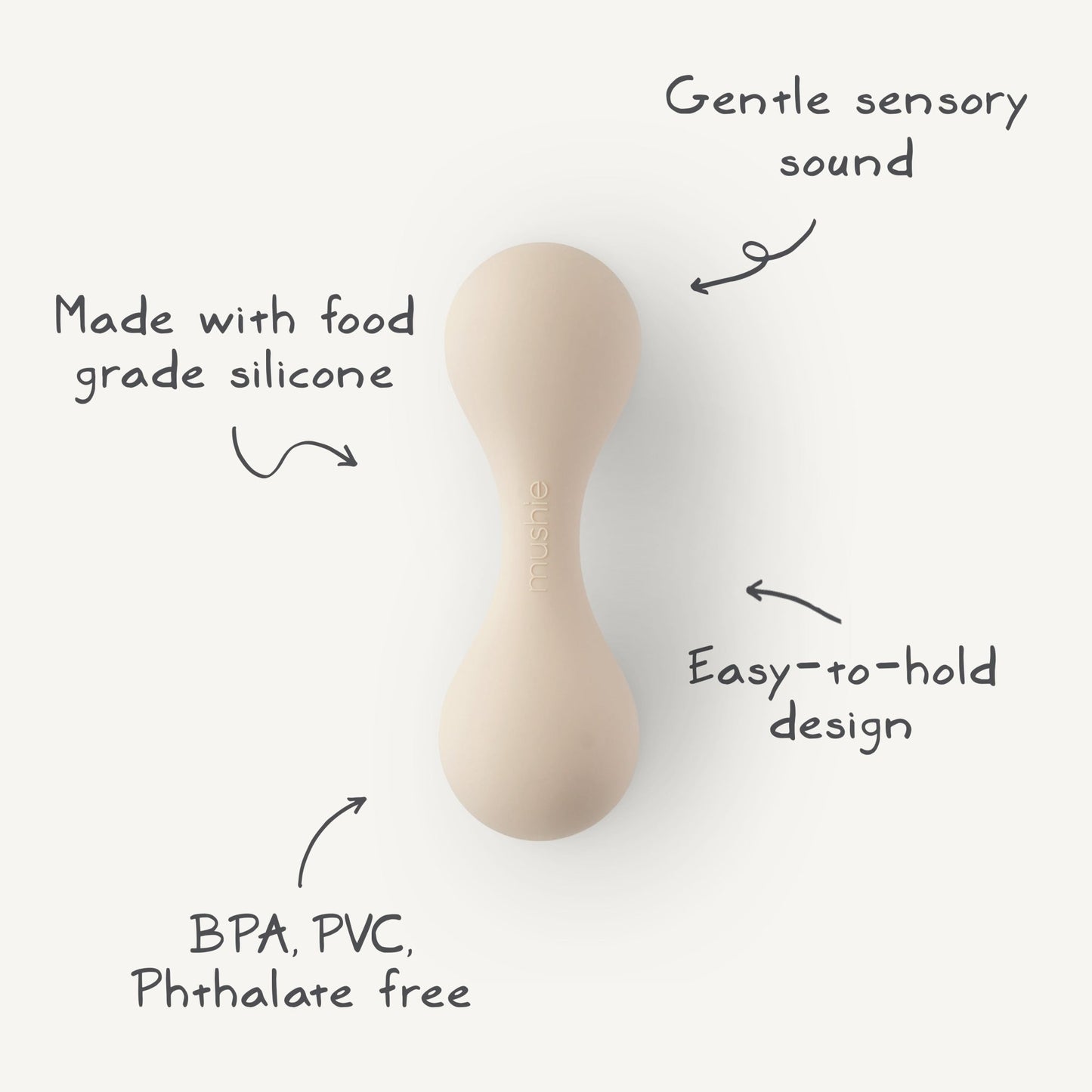 Silicone Baby Rattle Toy - Norani Baby