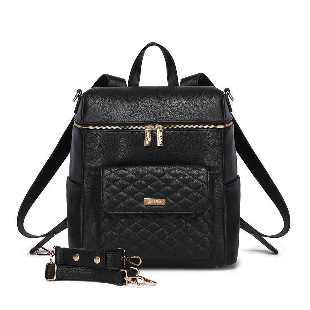 Signature Diaper Bag Ebony Black - Norani Baby