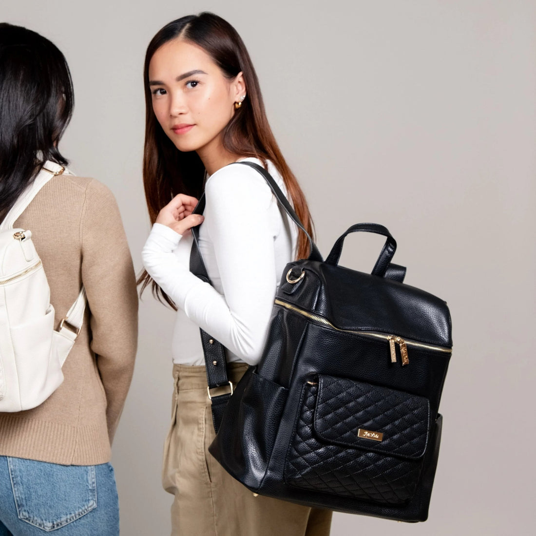 Signature Diaper Bag Ebony Black - Norani Baby