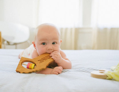 California State Wooden Baby Rattle™ - Norani Baby