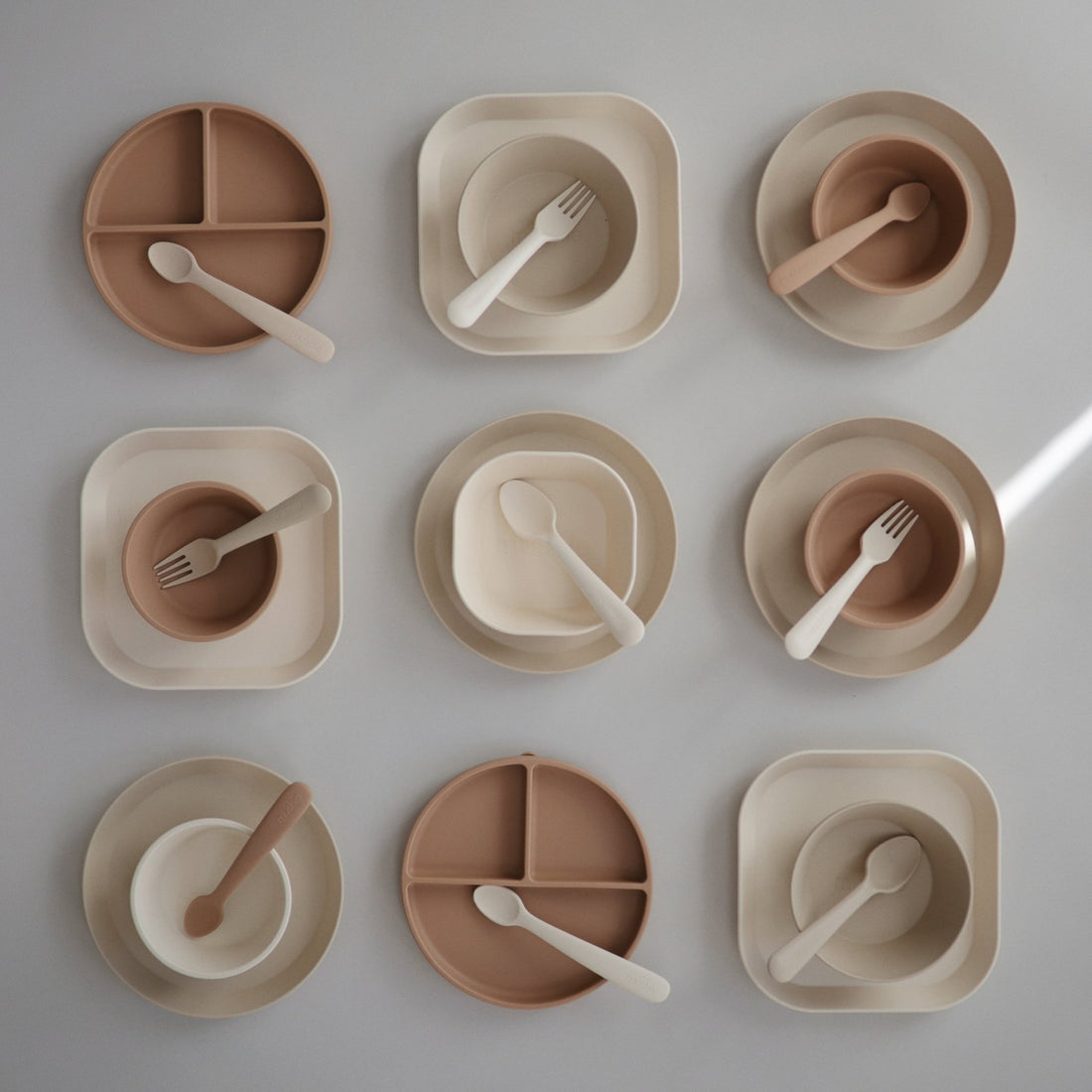 Round Dinnerware Plates - Norani Baby