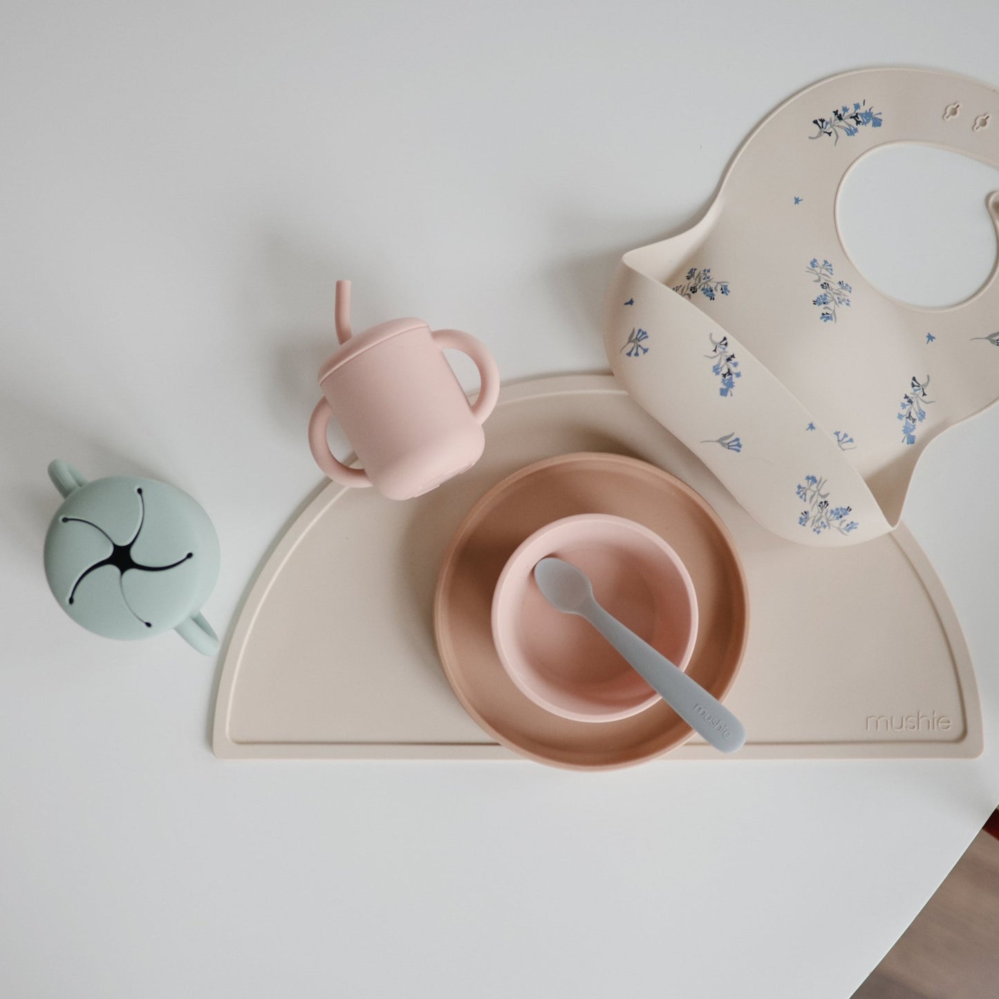 Silicone Training Cup + Straw - Norani Baby