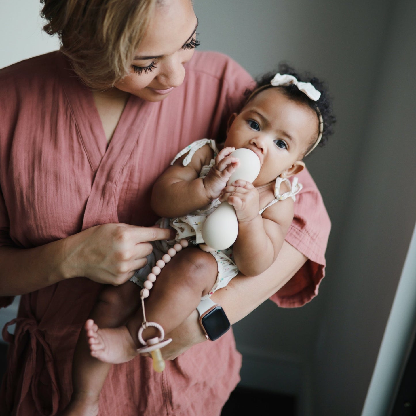 Silicone Pacifier Clip | Hera - Norani Baby