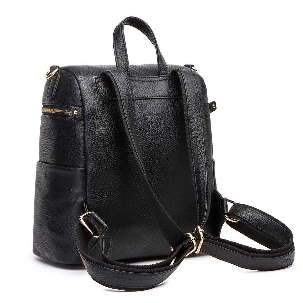 Petit Diaper Bag Ebony Black - Norani Baby
