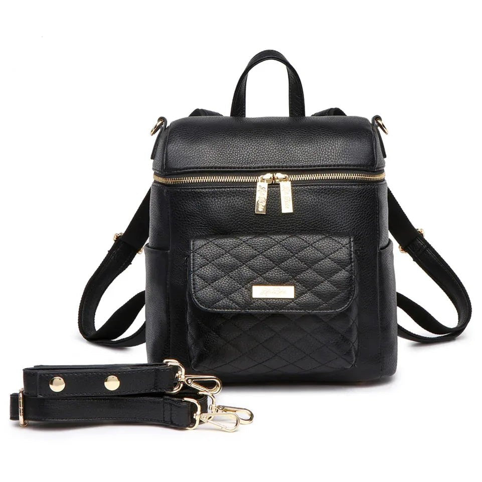 Petit Diaper Bag Ebony Black - Norani Baby