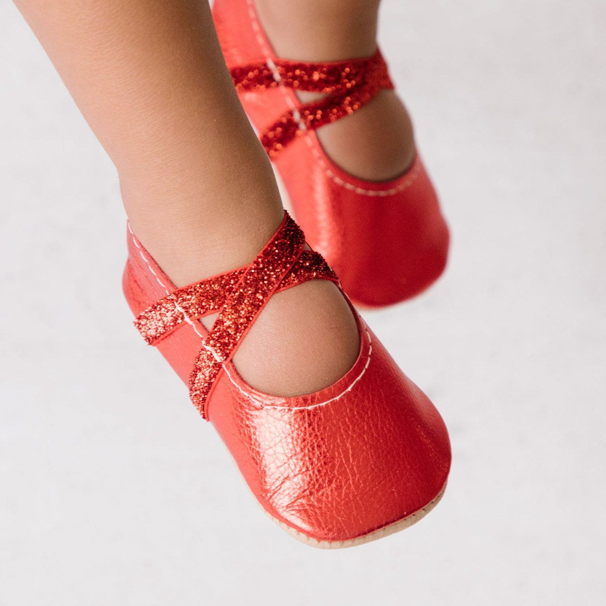 Ruby Ballet Slipper Baby Shoe - Norani Baby