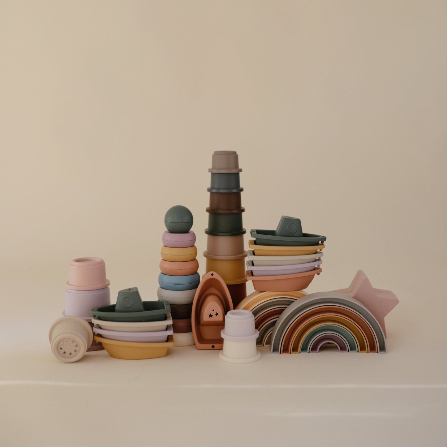 Rainbow Stacker Toy - Norani Baby