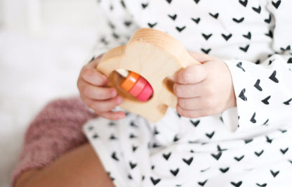 Elephant Wooden Baby Rattle - Norani Baby