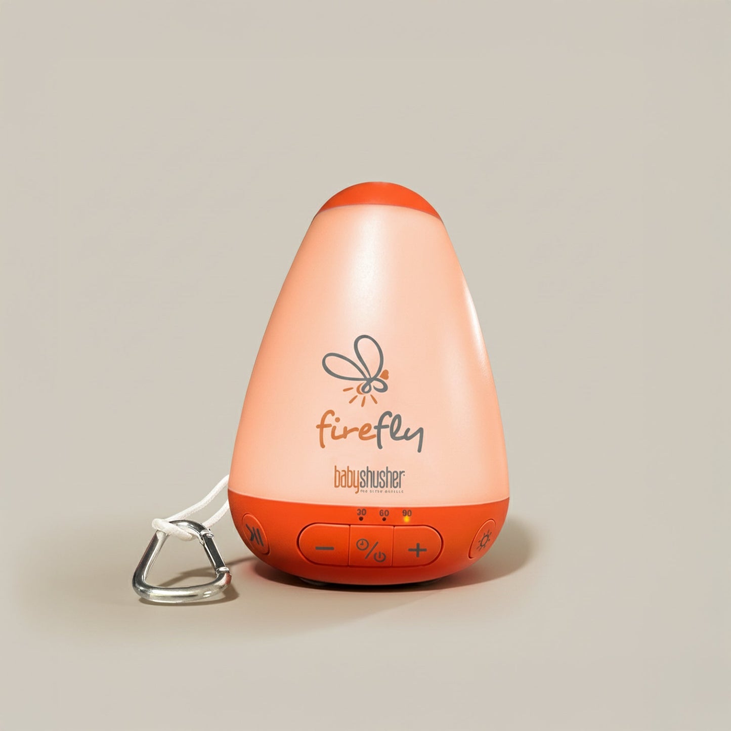 Baby Shusher Firefly – Portable Sound Machine & Night Light with Real Shushing Sound - Norani Baby