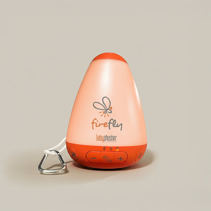 Baby Shusher Firefly – Portable Sound Machine & Night Light with Real Shushing Sound - Norani Baby
