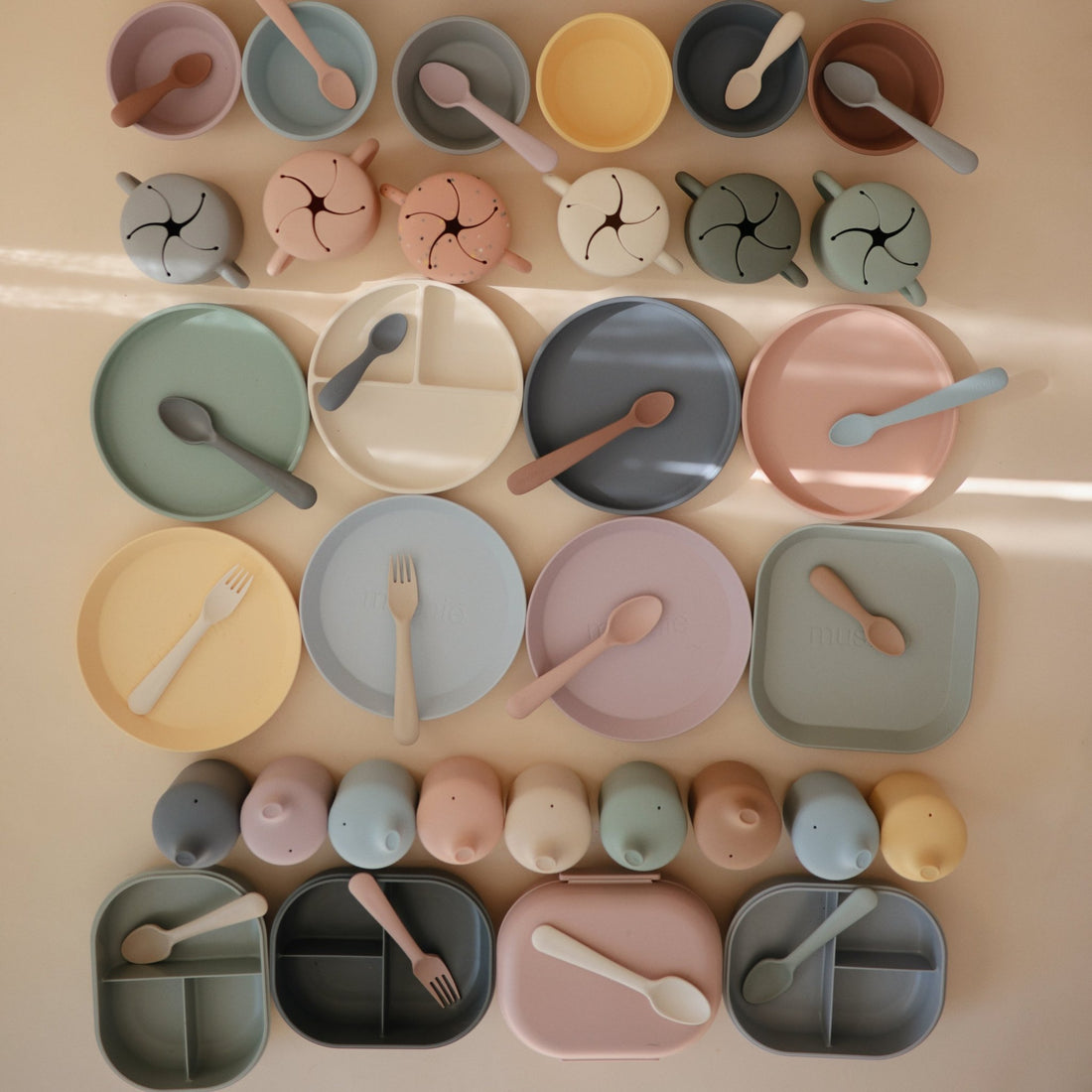 Round Dinnerware Plates - Norani Baby
