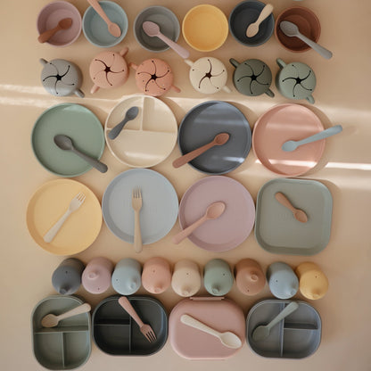 Round Dinnerware Plates - Norani Baby