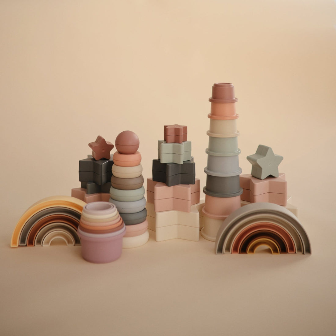 Rainbow Stacker Toy - Norani Baby