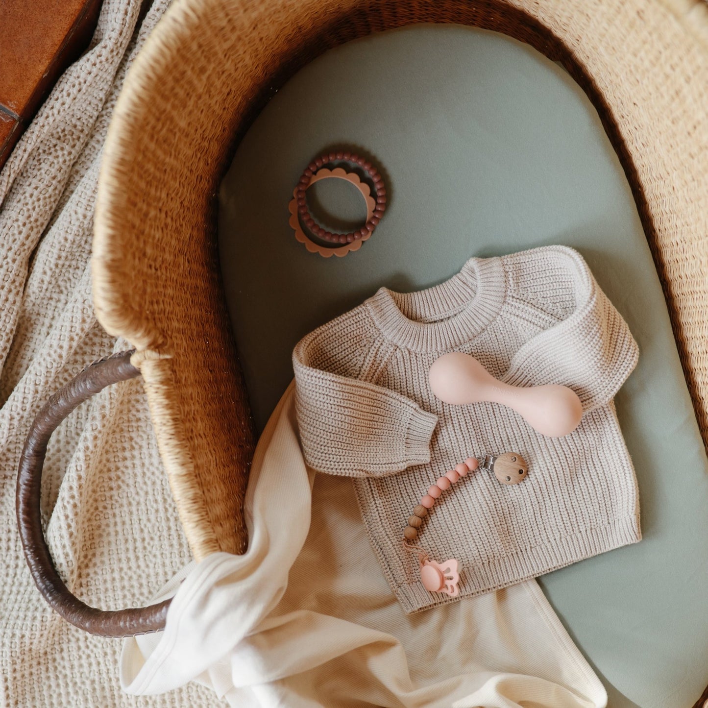Pearl Teether Bracelet - Norani Baby