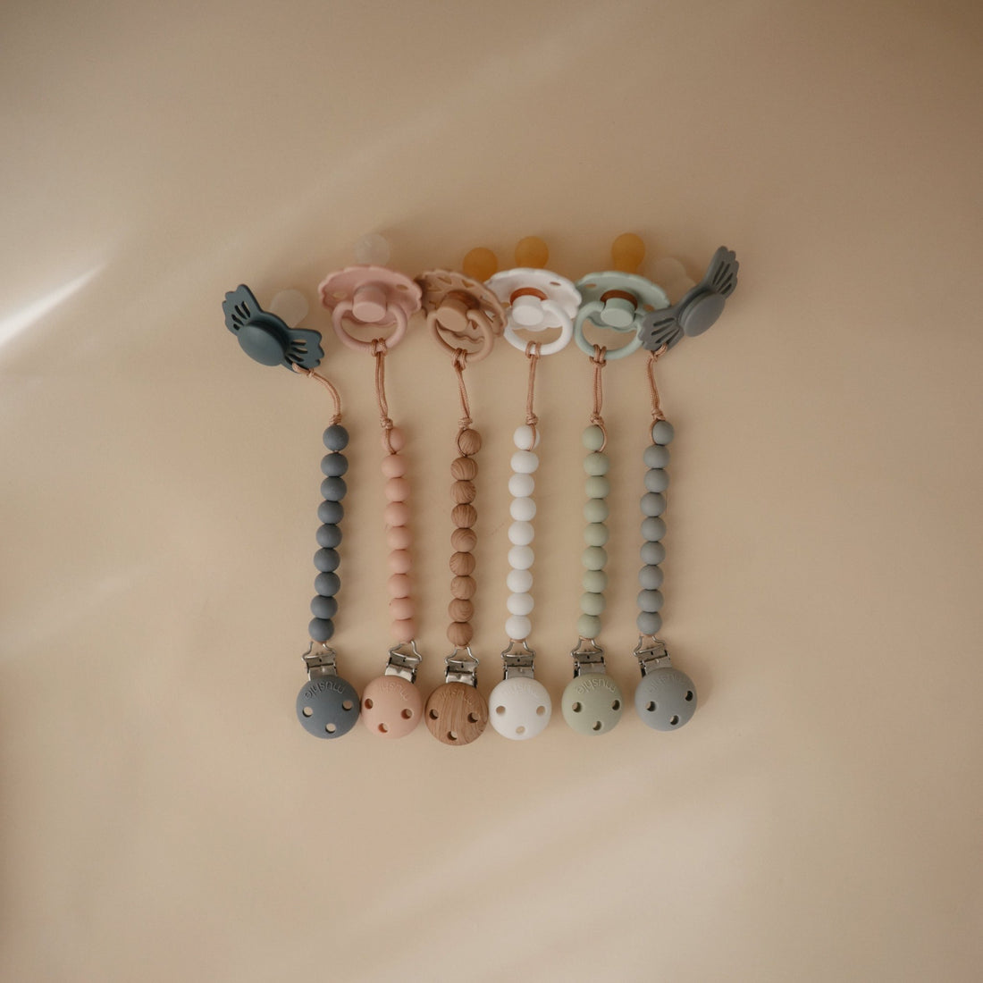 Silicone Pacifier Clip | Hera - Norani Baby