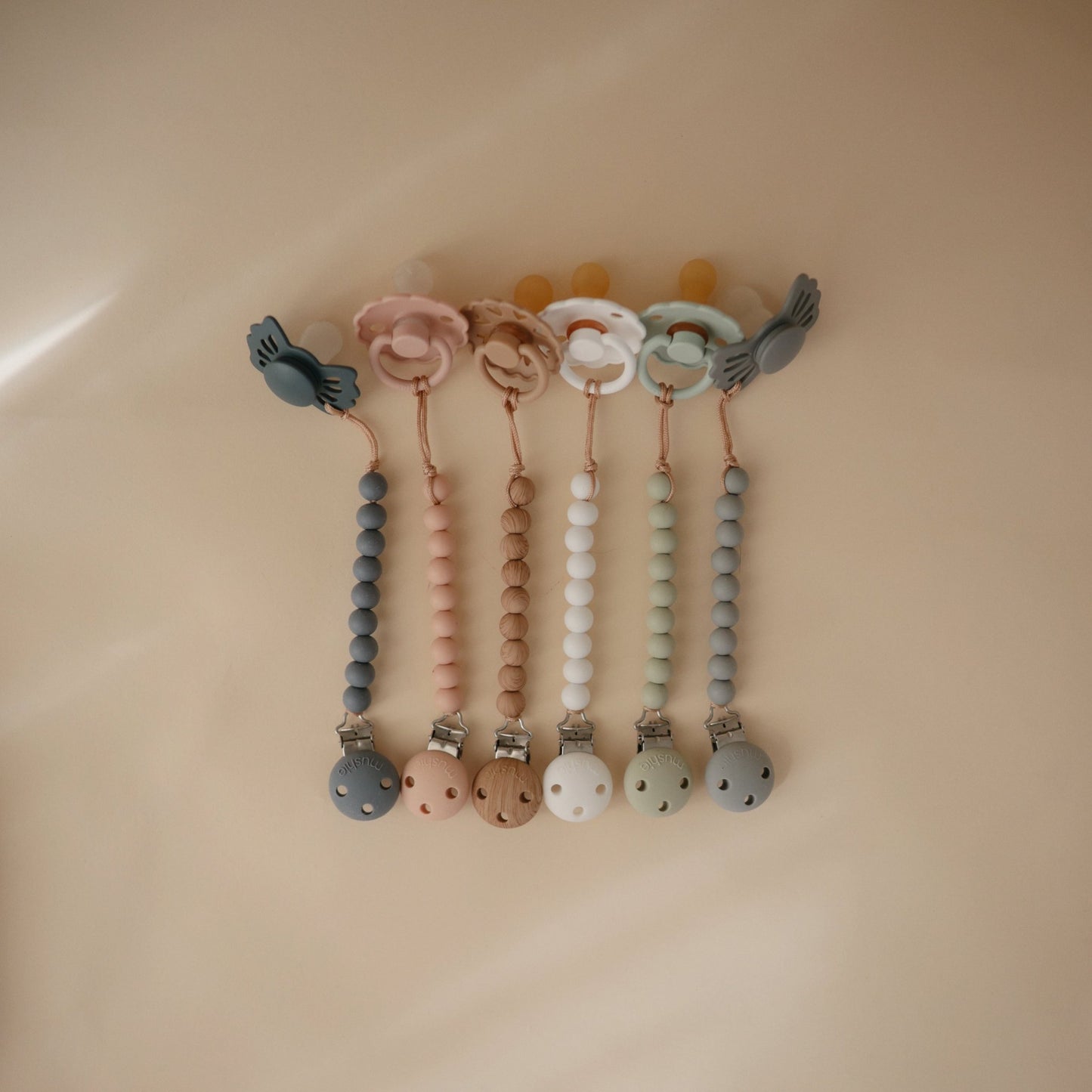 Silicone Pacifier Clip | Hera - Norani Baby