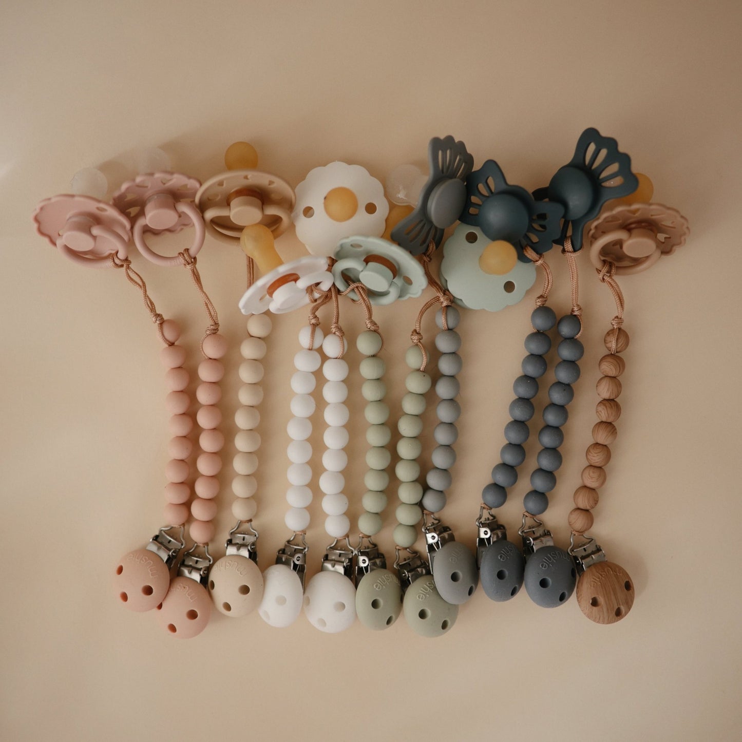 Silicone Pacifier Clip | Hera - Norani Baby