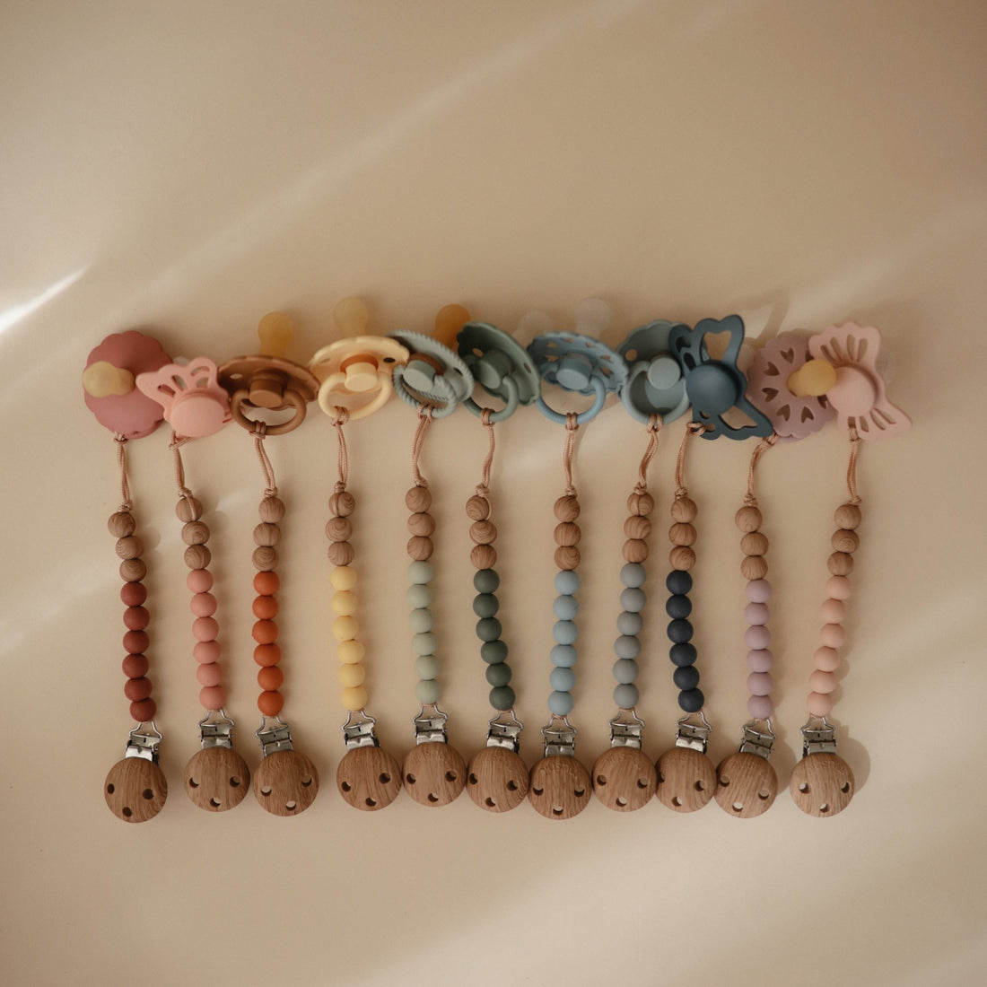 Silicone Pacifier Clip | Eva - Norani Baby