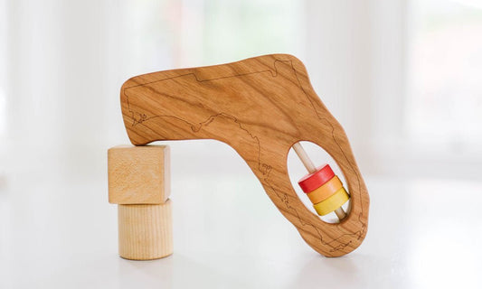 Florida State Wooden Baby Rattle™ - Norani Baby