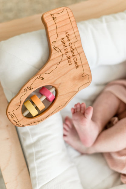 Florida State Wooden Baby Rattle™ - Norani Baby