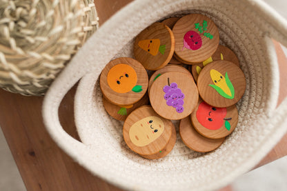 Happy Farmer's Market Matching Tiles - Norani Baby