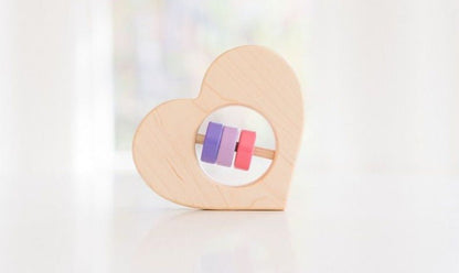 Heart Baby Rattle - Norani Baby