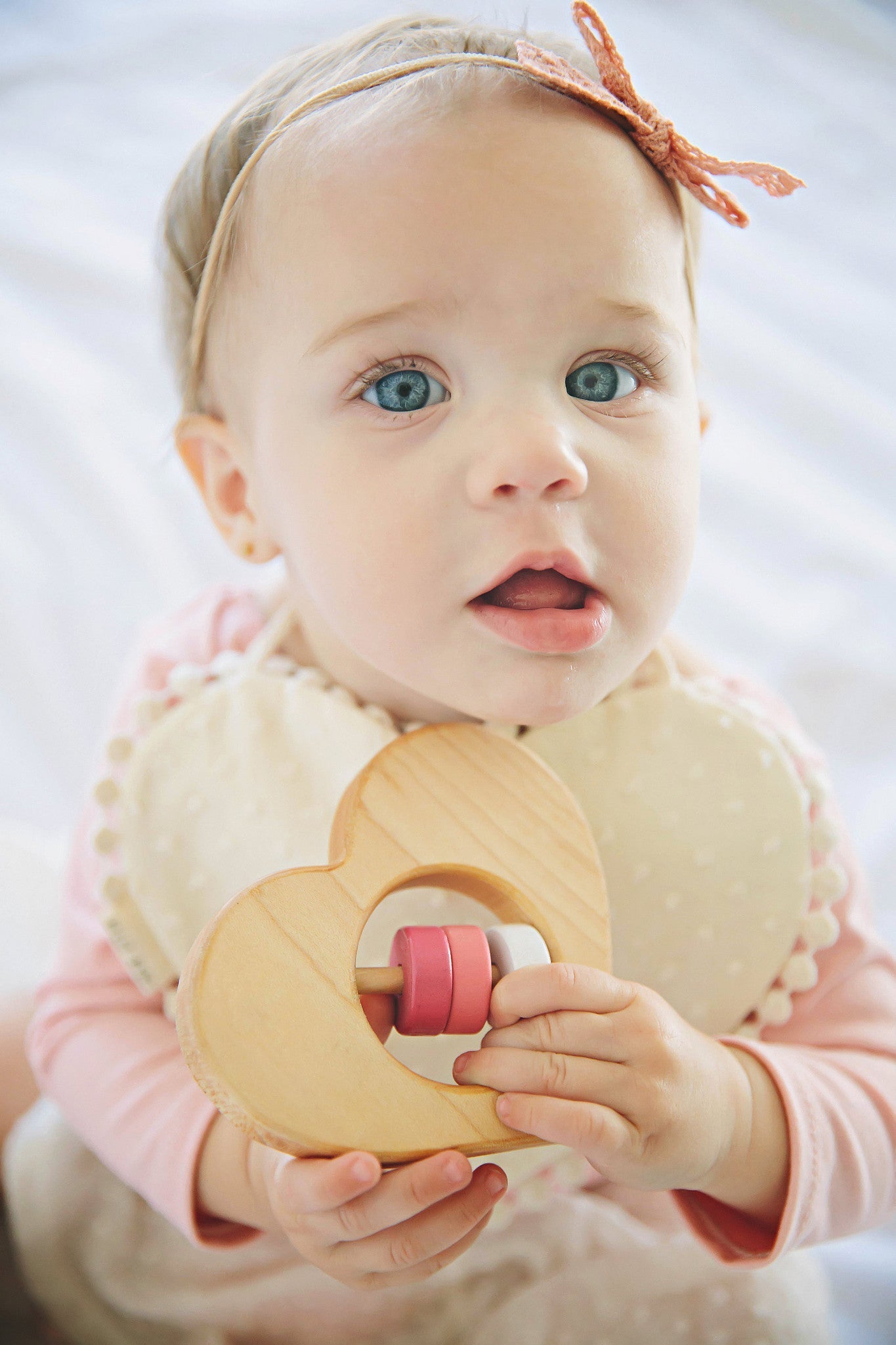 Heart Baby Rattle - Norani Baby