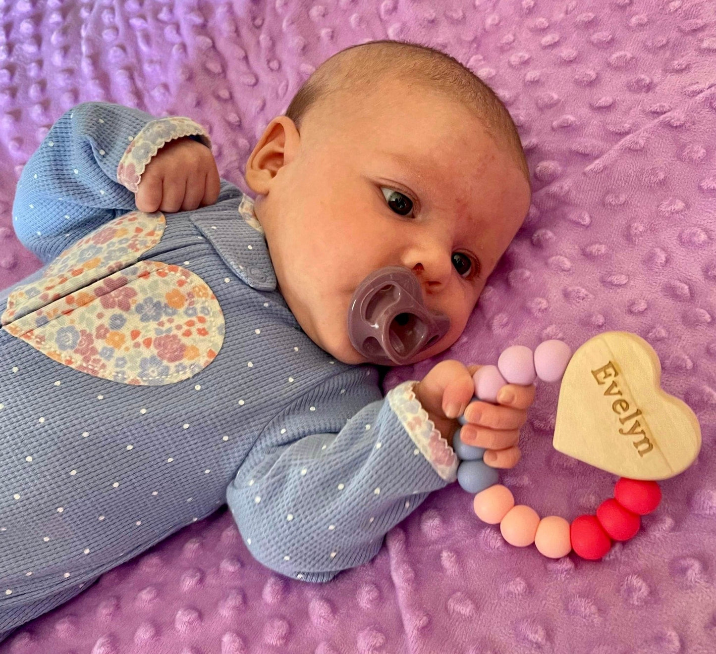 Heart Charm Teether - Norani Baby