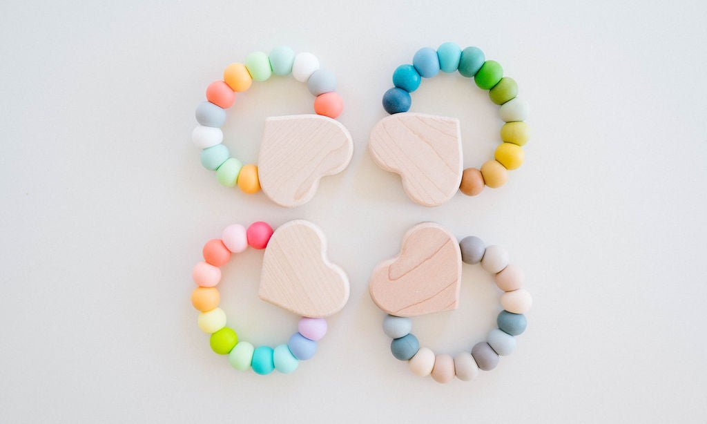 Heart Charm Teether - Norani Baby