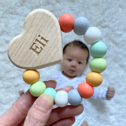 Heart Charm Teether - Norani Baby