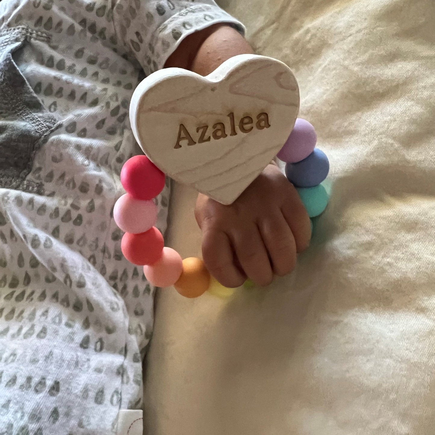Heart Charm Teether - Norani Baby