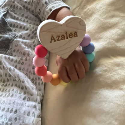 Heart Charm Teether - Norani Baby