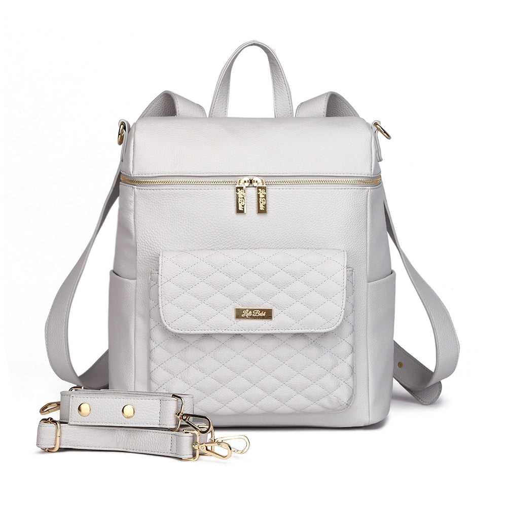 Signature Diaper Bag Stone Grey - Norani Baby