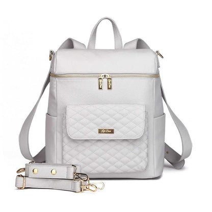 Signature Diaper Bag Stone Grey - Norani Baby