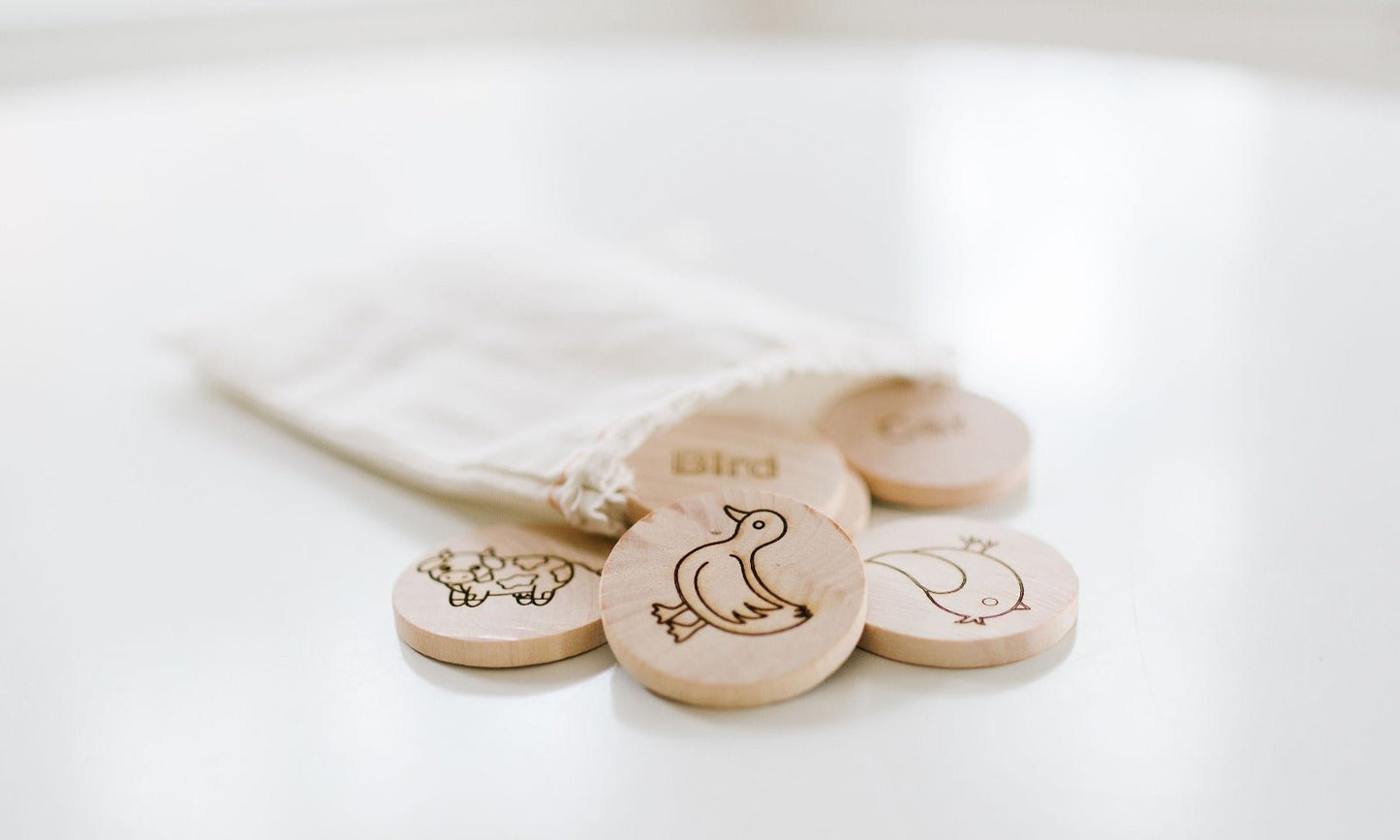 Mini Sight Words Matching Tiles - Norani Baby