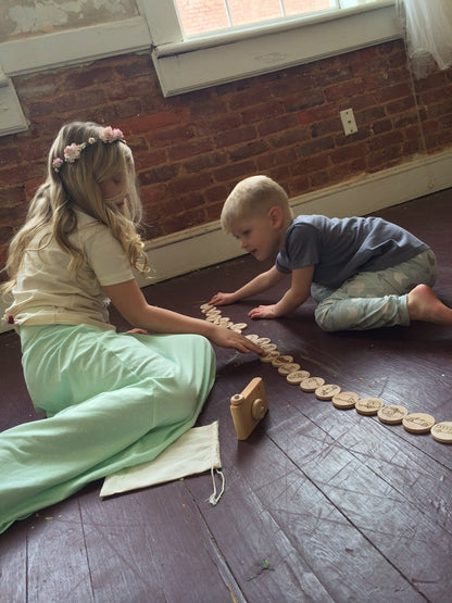 Mini Sight Words Matching Tiles - Norani Baby