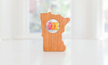 Minnesota Wooden Baby Rattle™ - Norani Baby