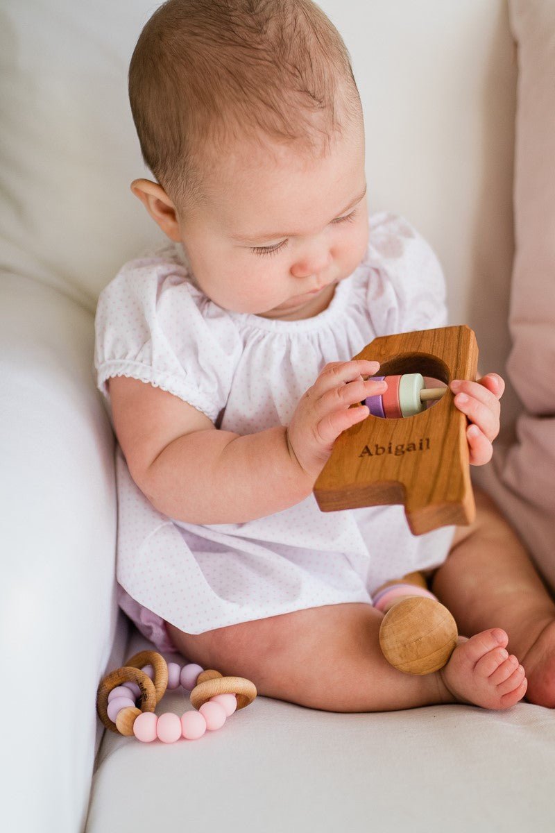 Mississippi Wooden Baby Rattle™ - Norani Baby