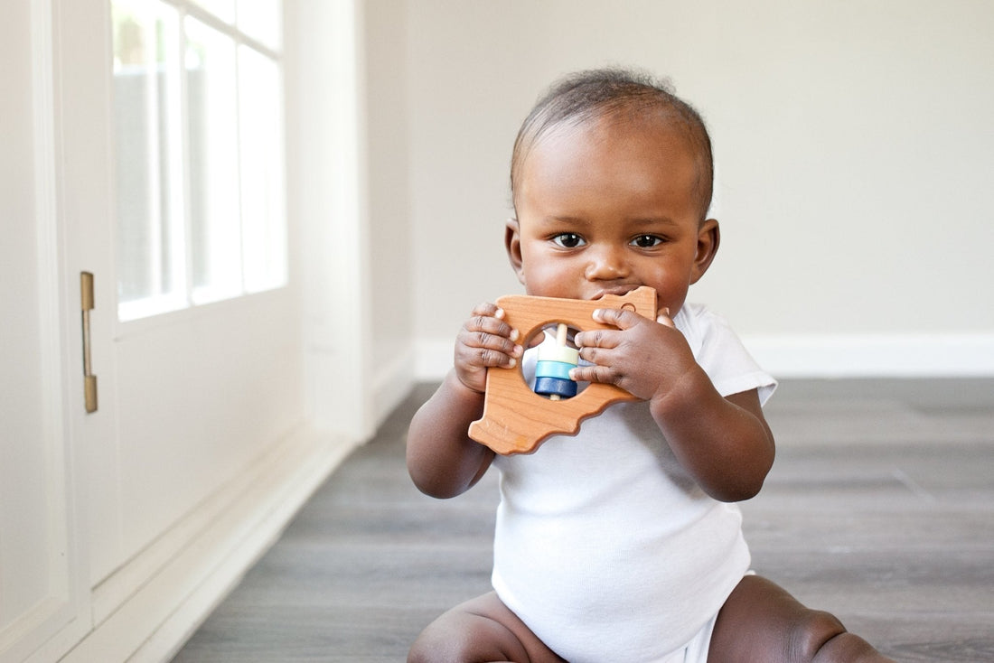 Missouri State Wooden Baby Rattle™ - Norani Baby