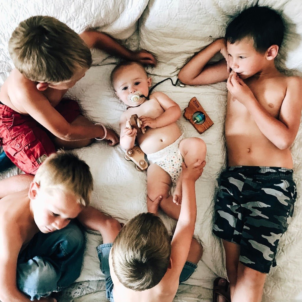 Montana State Wooden Baby Rattle™ - Norani Baby