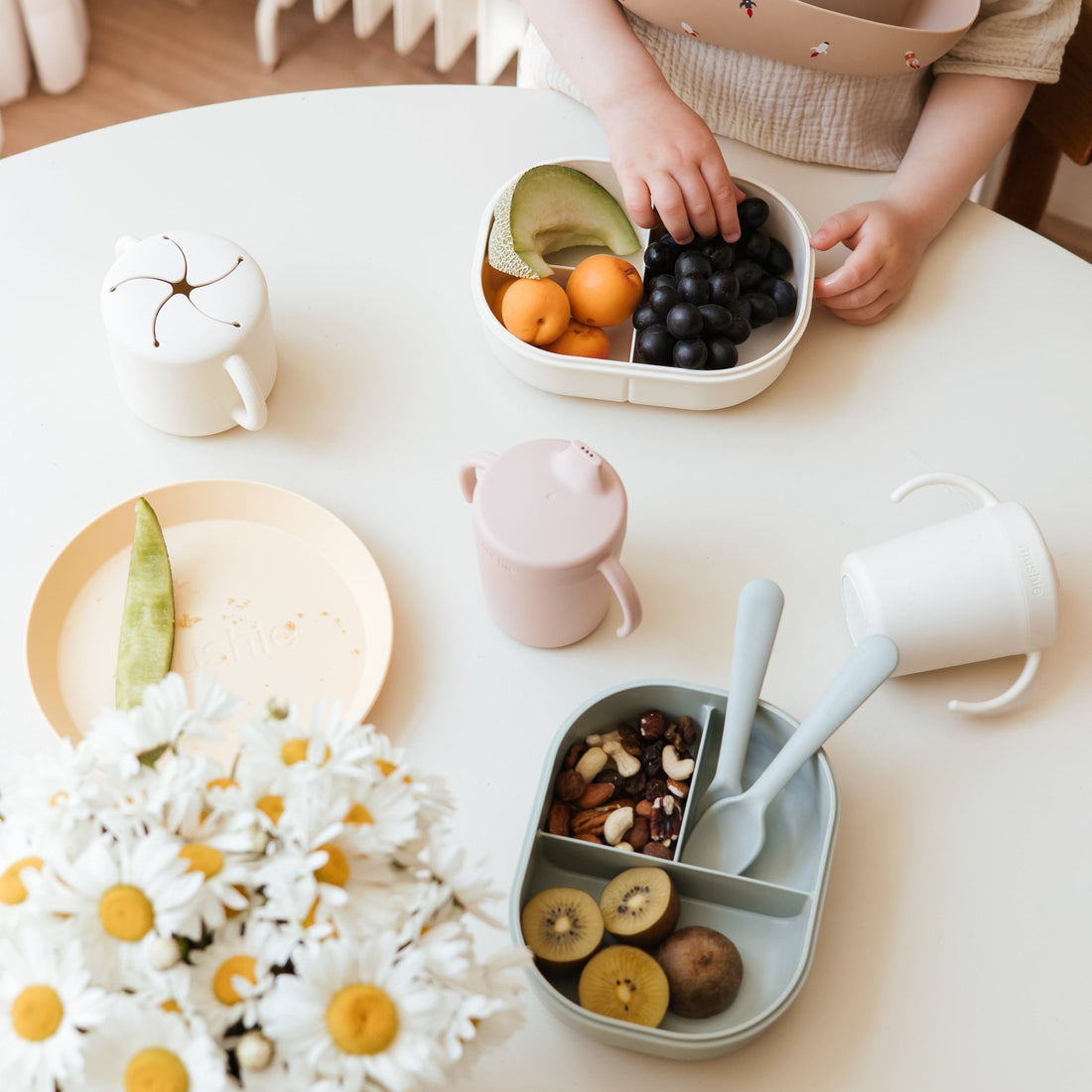 Round Dinnerware Plates - Norani Baby