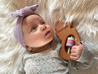 New Jersey State Wooden Baby Rattle™ - Norani Baby
