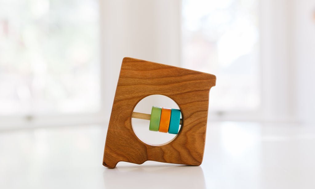 New Mexico State Wooden Baby Rattle™ - Norani Baby