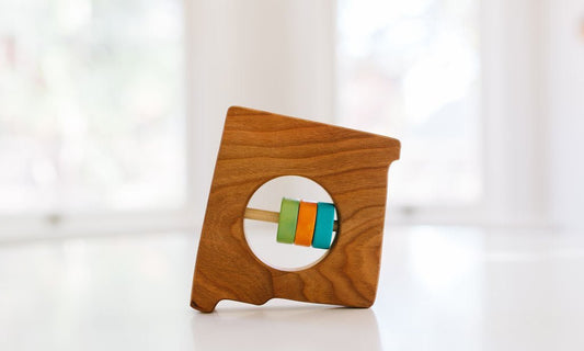 New Mexico State Wooden Baby Rattle™ - Norani Baby