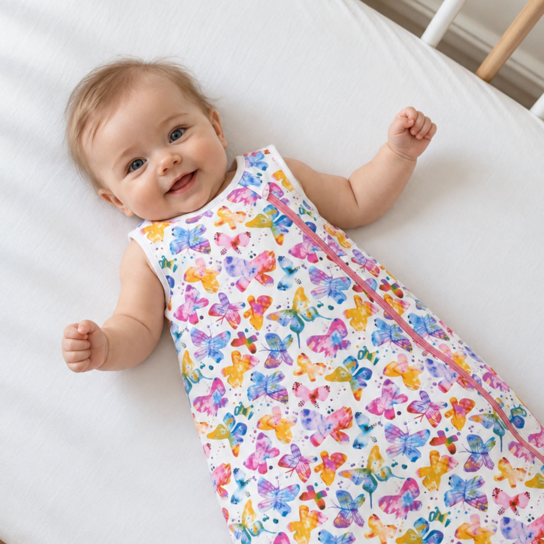 One & Done Sleep Sack - Butterflies - Norani Baby