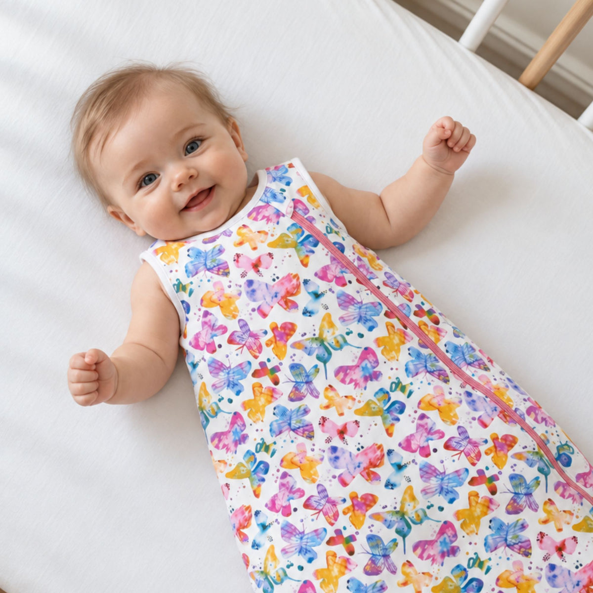 One & Done Sleep Sack - Butterflies - Norani Baby