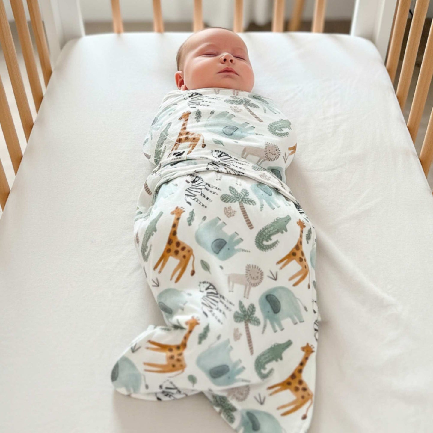 Snugababe Swaddle™ Sleep Pod - Safari Animals